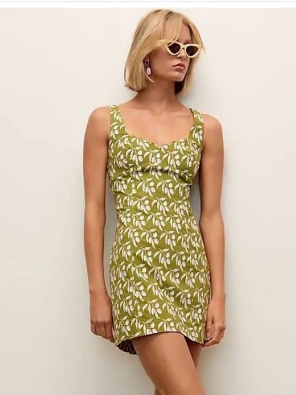 Anthropologie Bombshell Linen Mini Dress